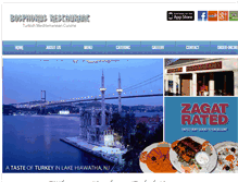 Tablet Screenshot of bosphorusnj.com